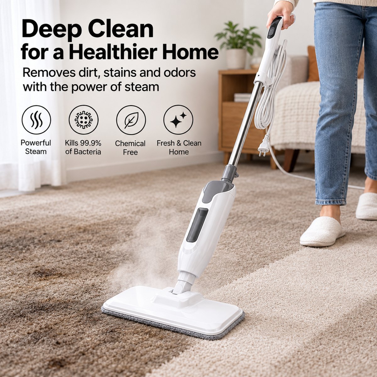 Velmora™ DeepClean Carpet Cleaner