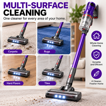 Virello™ Powerful Cordless Vacuum Cleaner for Pet Hair & Home Cleaning